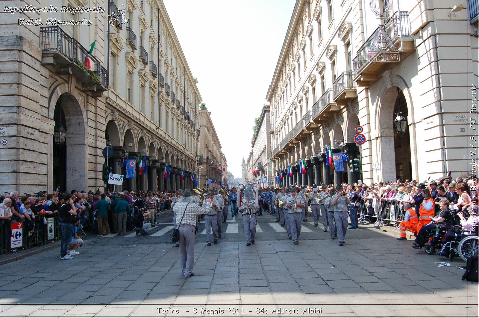 Torino  - 8 Maggio 2011 - 84a Adunata Nazionale Alpini -  Croce Rossa Italiana - Ispettorato Regionale Volontari del Soccorso Piemonte