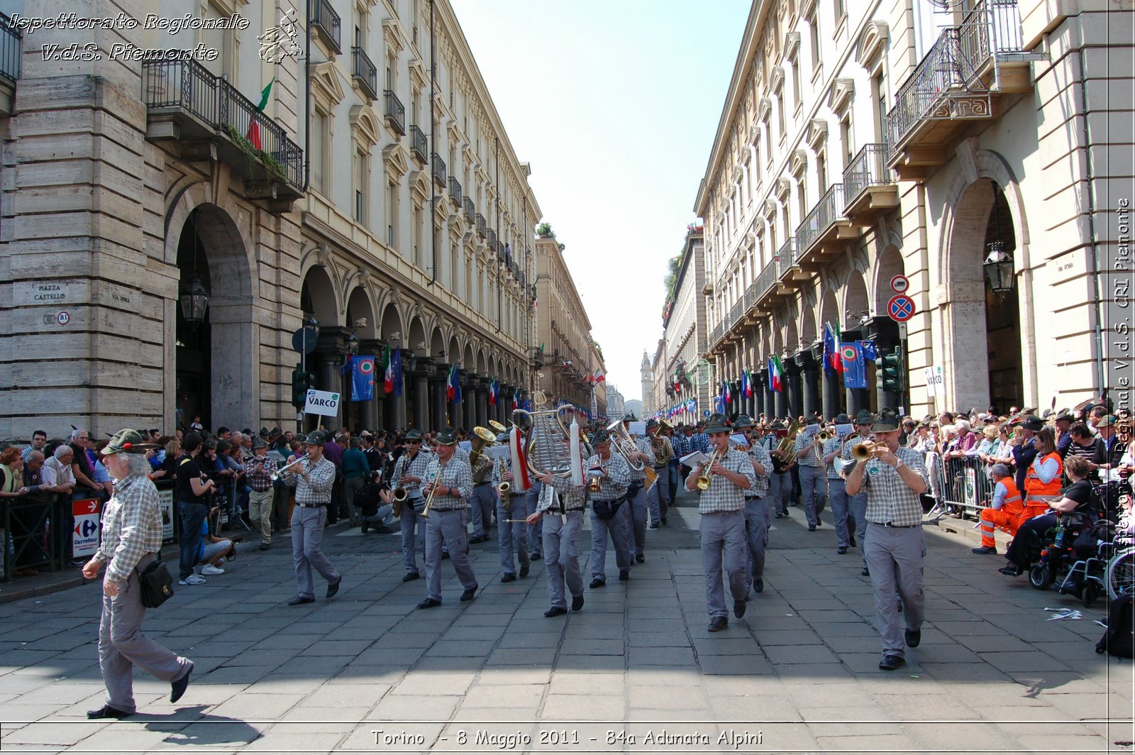 Torino  - 8 Maggio 2011 - 84a Adunata Nazionale Alpini -  Croce Rossa Italiana - Ispettorato Regionale Volontari del Soccorso Piemonte