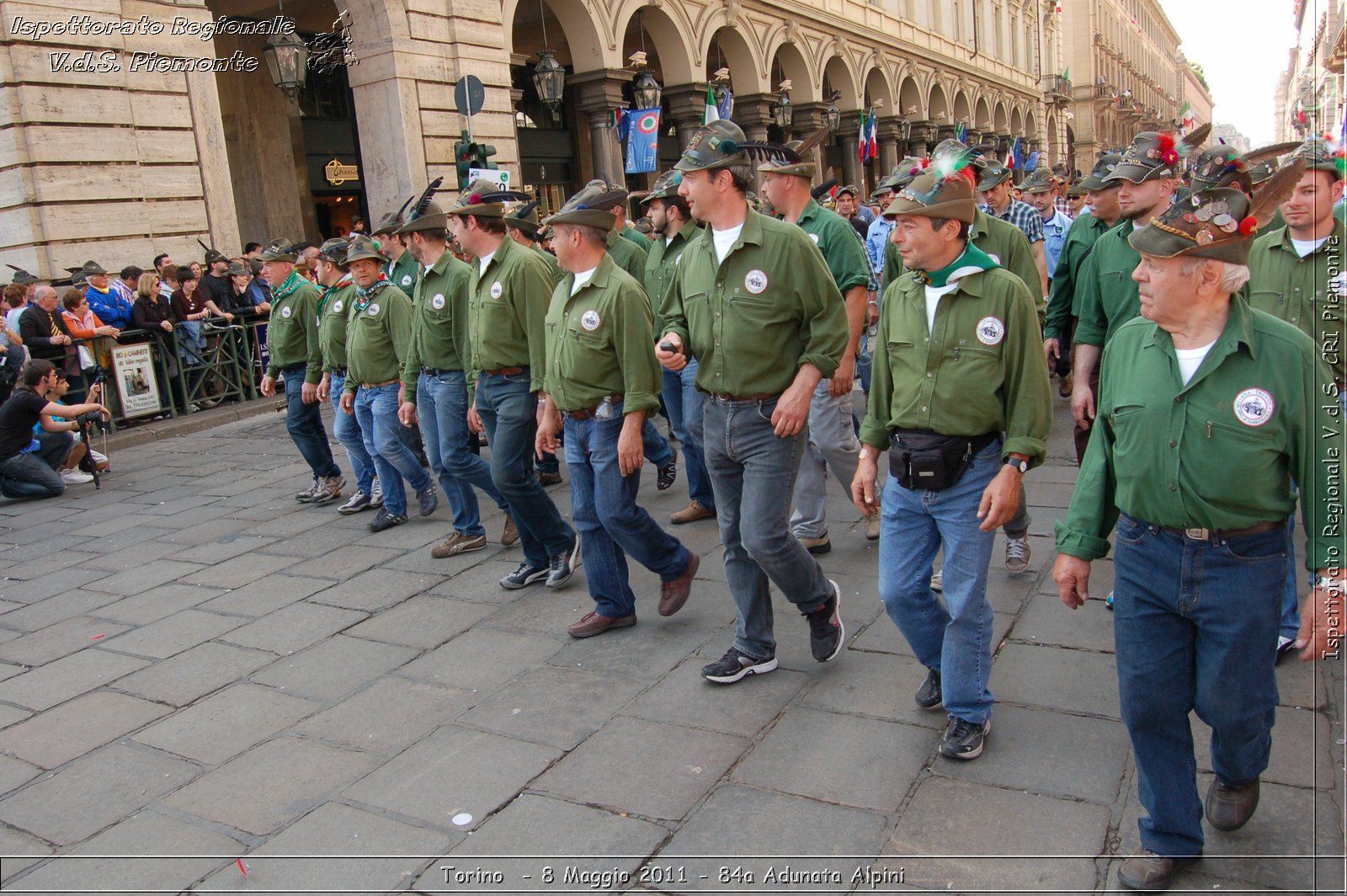 Torino  - 8 Maggio 2011 - 84a Adunata Nazionale Alpini -  Croce Rossa Italiana - Ispettorato Regionale Volontari del Soccorso Piemonte