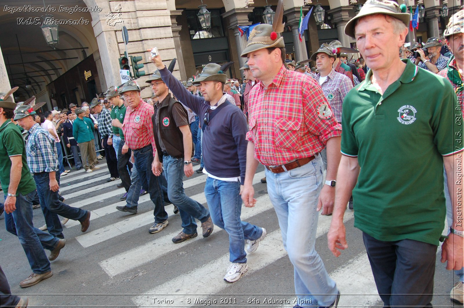 Torino  - 8 Maggio 2011 - 84a Adunata Nazionale Alpini -  Croce Rossa Italiana - Ispettorato Regionale Volontari del Soccorso Piemonte
