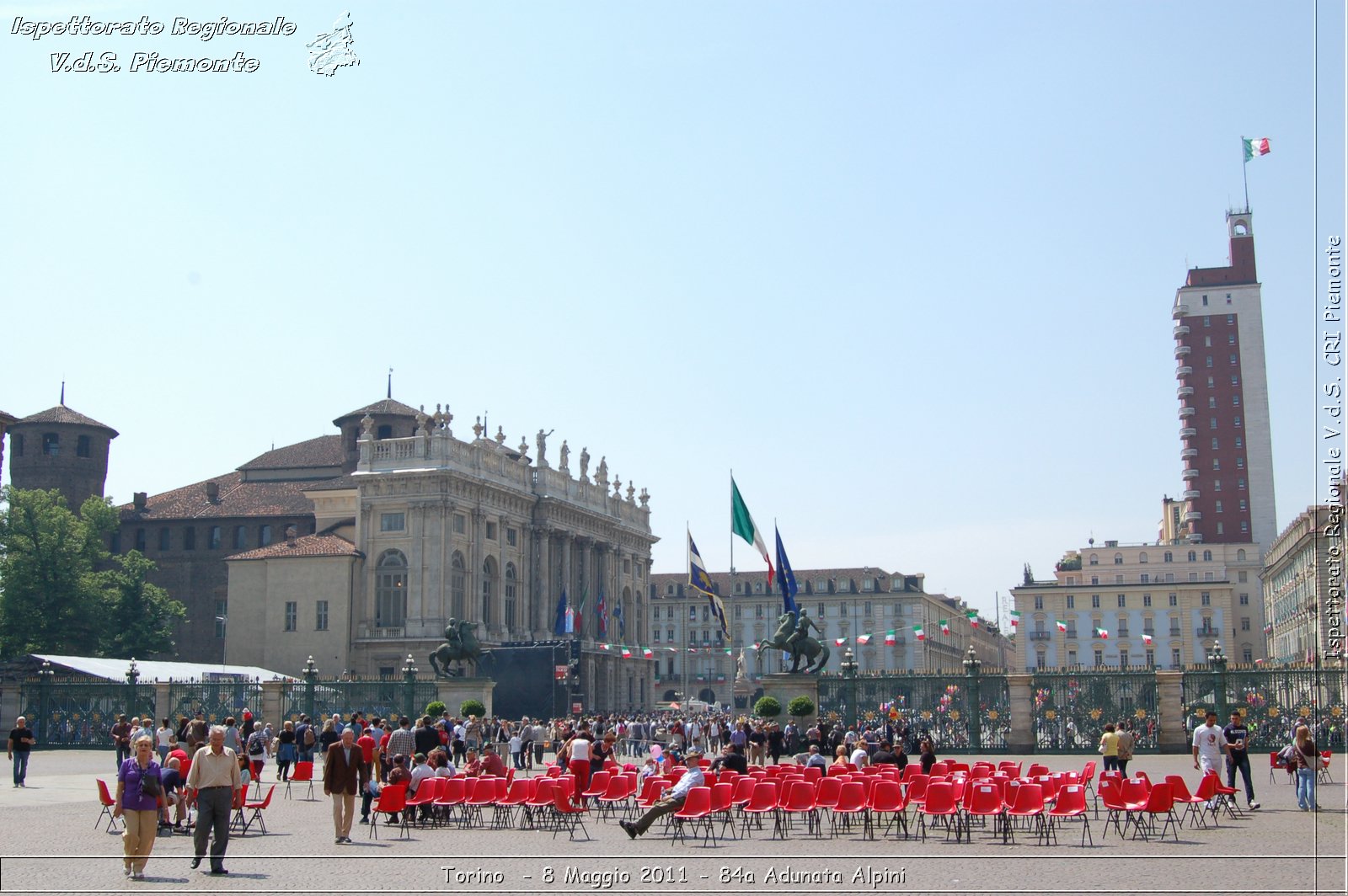Torino  - 8 Maggio 2011 - 84a Adunata Nazionale Alpini -  Croce Rossa Italiana - Ispettorato Regionale Volontari del Soccorso Piemonte