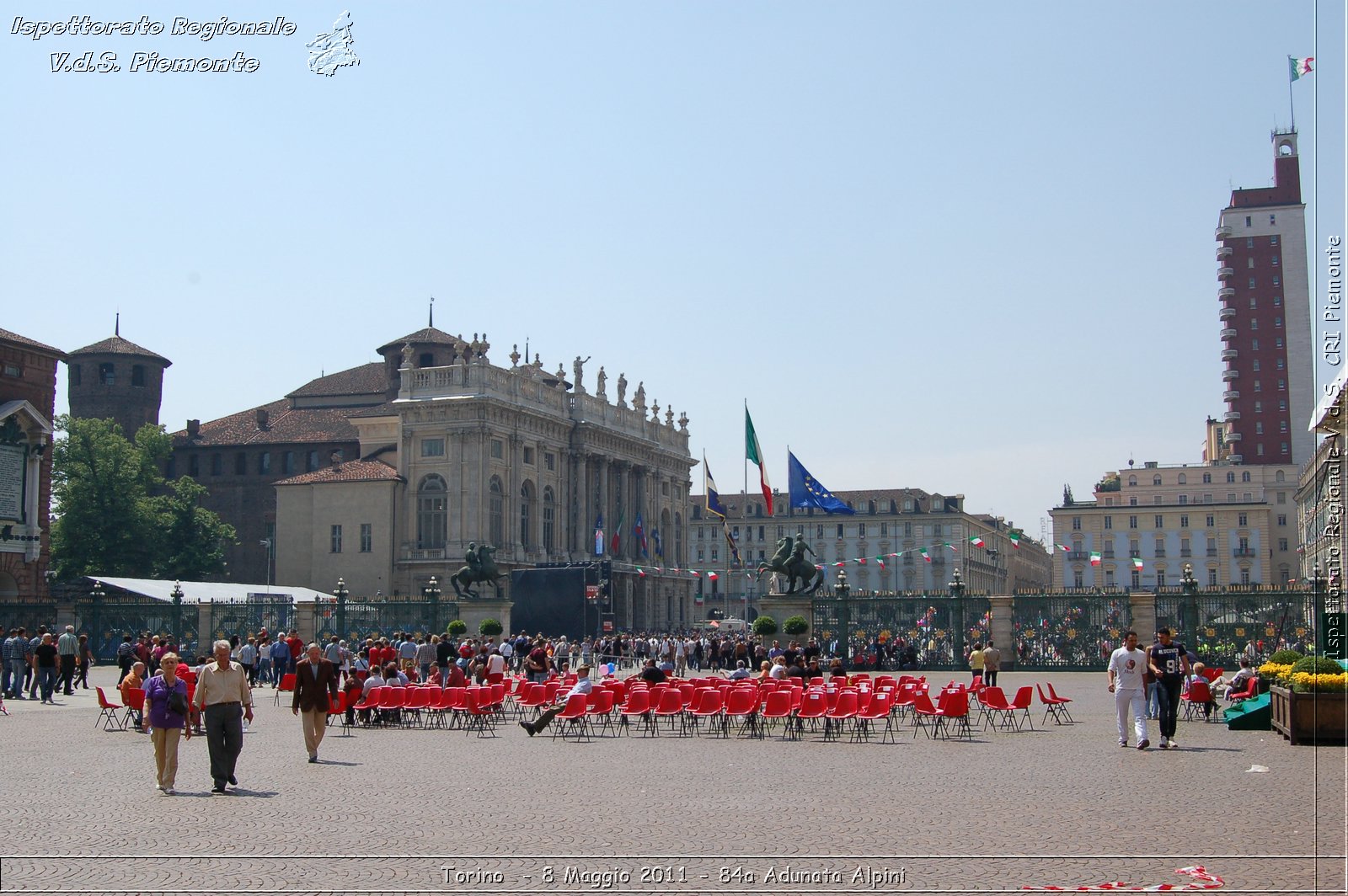 Torino  - 8 Maggio 2011 - 84a Adunata Nazionale Alpini -  Croce Rossa Italiana - Ispettorato Regionale Volontari del Soccorso Piemonte