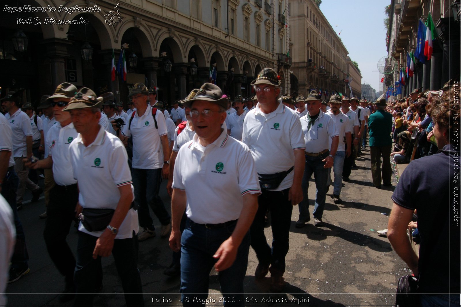Torino  - 8 Maggio 2011 - 84a Adunata Nazionale Alpini -  Croce Rossa Italiana - Ispettorato Regionale Volontari del Soccorso Piemonte