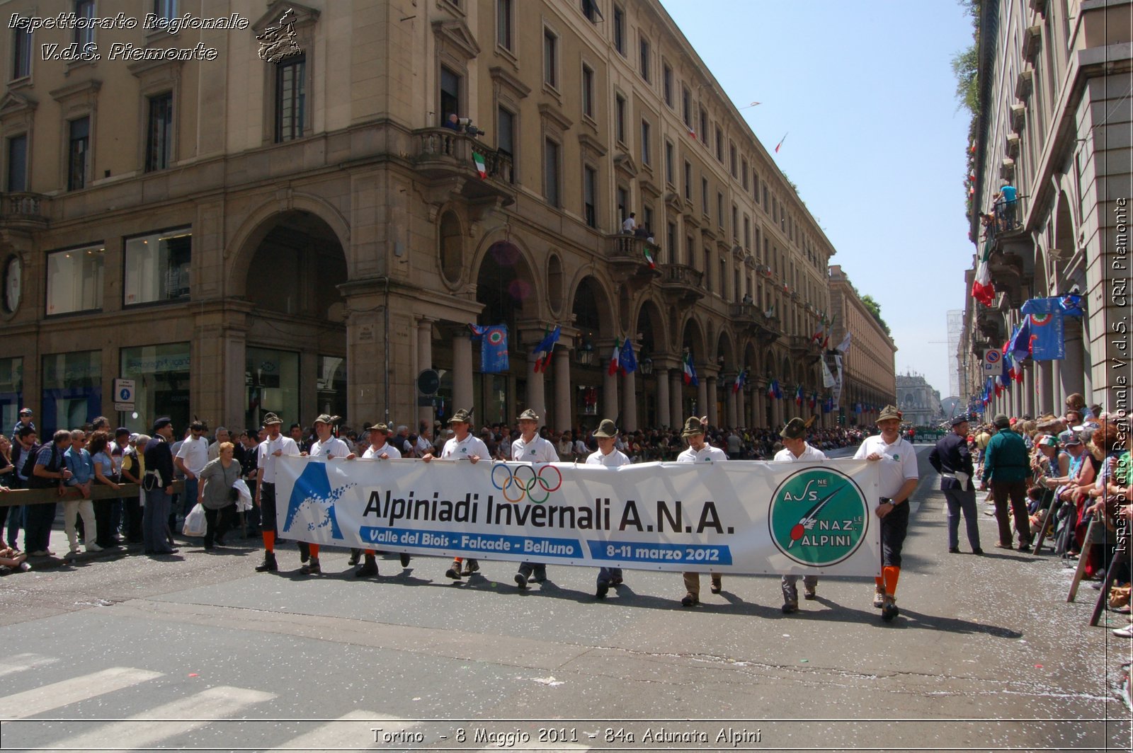 Torino  - 8 Maggio 2011 - 84a Adunata Nazionale Alpini -  Croce Rossa Italiana - Ispettorato Regionale Volontari del Soccorso Piemonte
