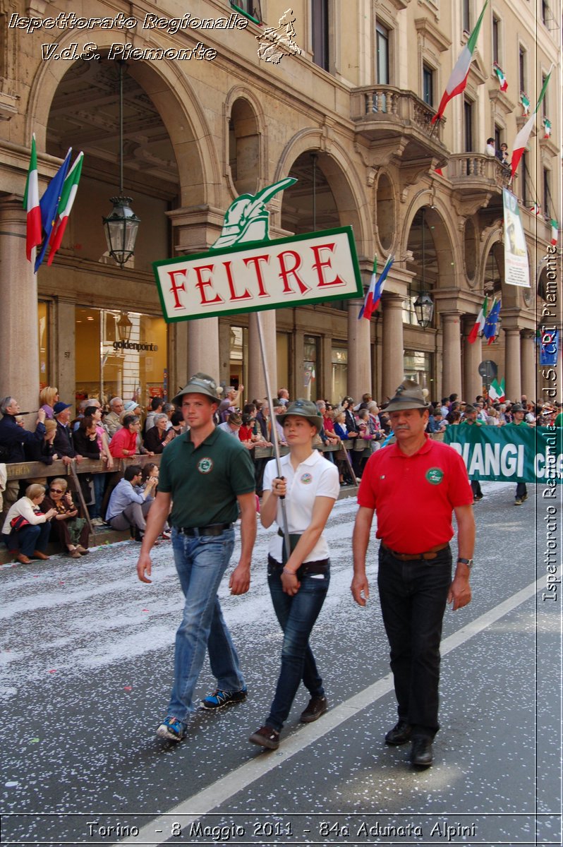 Torino  - 8 Maggio 2011 - 84a Adunata Nazionale Alpini -  Croce Rossa Italiana - Ispettorato Regionale Volontari del Soccorso Piemonte