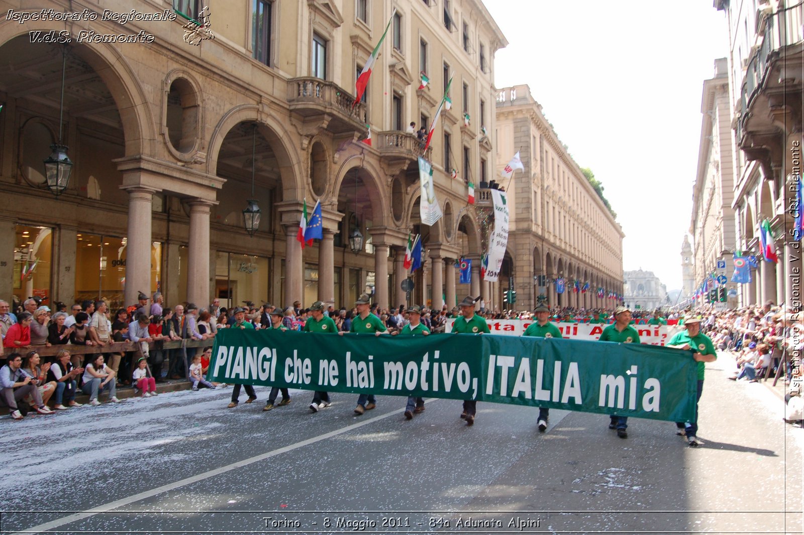 Torino  - 8 Maggio 2011 - 84a Adunata Nazionale Alpini -  Croce Rossa Italiana - Ispettorato Regionale Volontari del Soccorso Piemonte