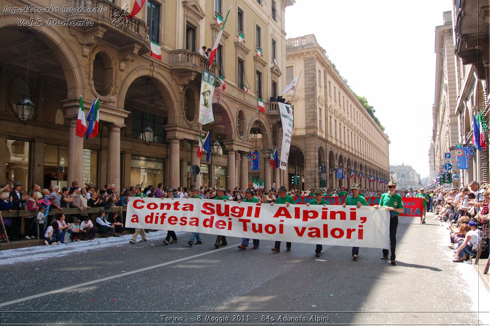 Torino  - 8 Maggio 2011 - 84a Adunata Nazionale Alpini -  Croce Rossa Italiana - Ispettorato Regionale Volontari del Soccorso Piemonte