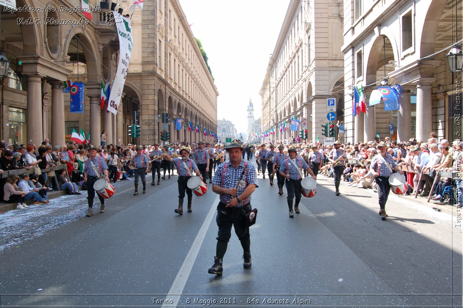 Torino  - 8 Maggio 2011 - 84a Adunata Nazionale Alpini -  Croce Rossa Italiana - Ispettorato Regionale Volontari del Soccorso Piemonte