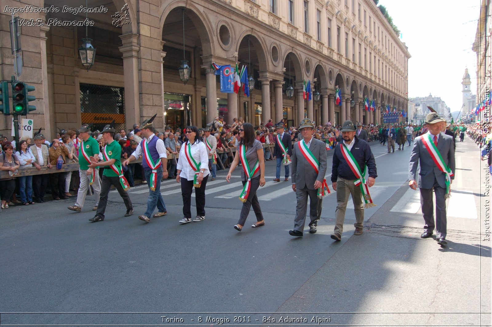 Torino  - 8 Maggio 2011 - 84a Adunata Nazionale Alpini -  Croce Rossa Italiana - Ispettorato Regionale Volontari del Soccorso Piemonte