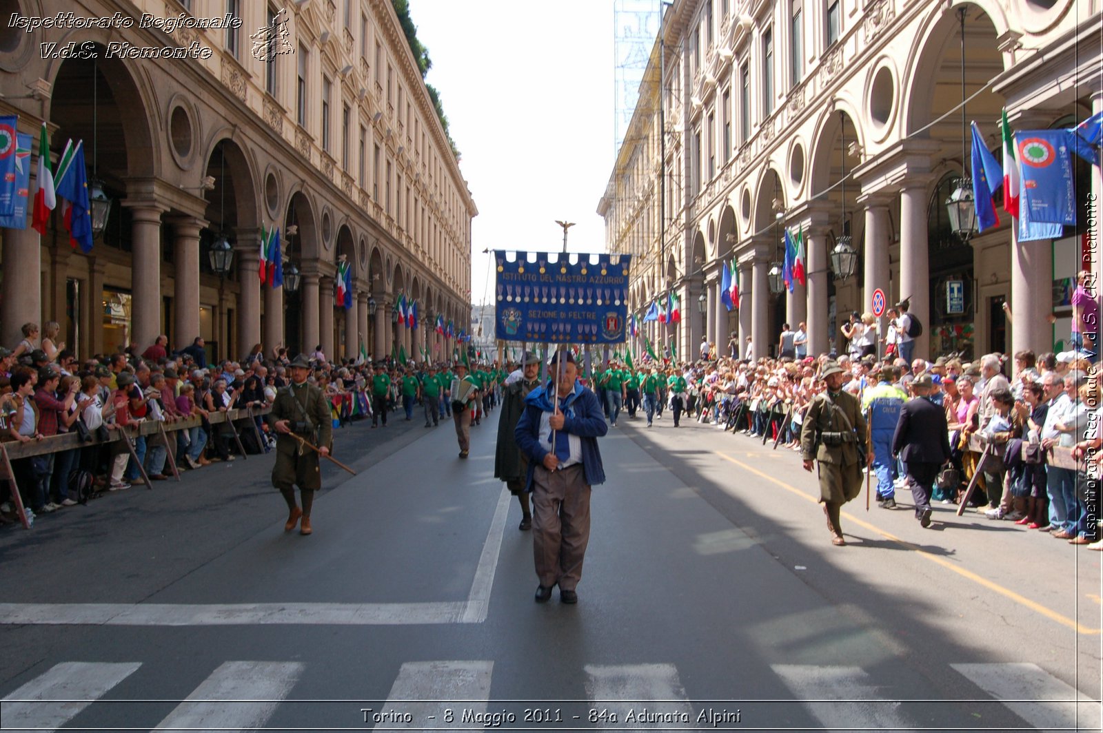 Torino  - 8 Maggio 2011 - 84a Adunata Nazionale Alpini -  Croce Rossa Italiana - Ispettorato Regionale Volontari del Soccorso Piemonte