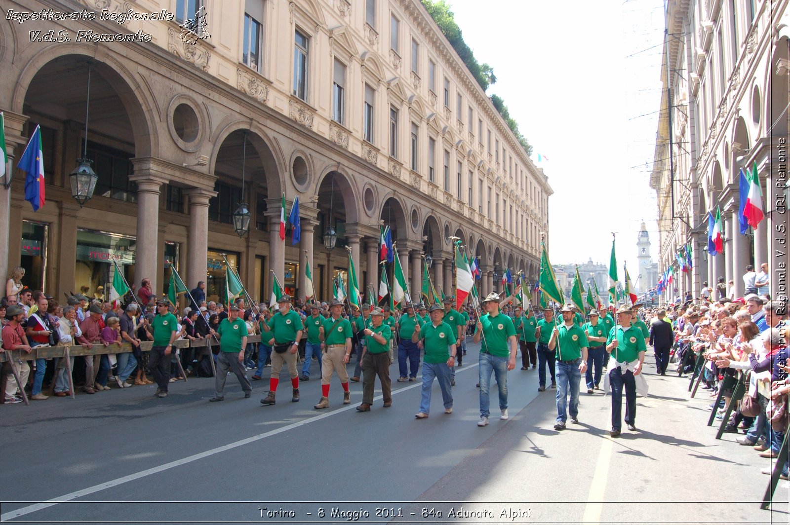 Torino  - 8 Maggio 2011 - 84a Adunata Nazionale Alpini -  Croce Rossa Italiana - Ispettorato Regionale Volontari del Soccorso Piemonte