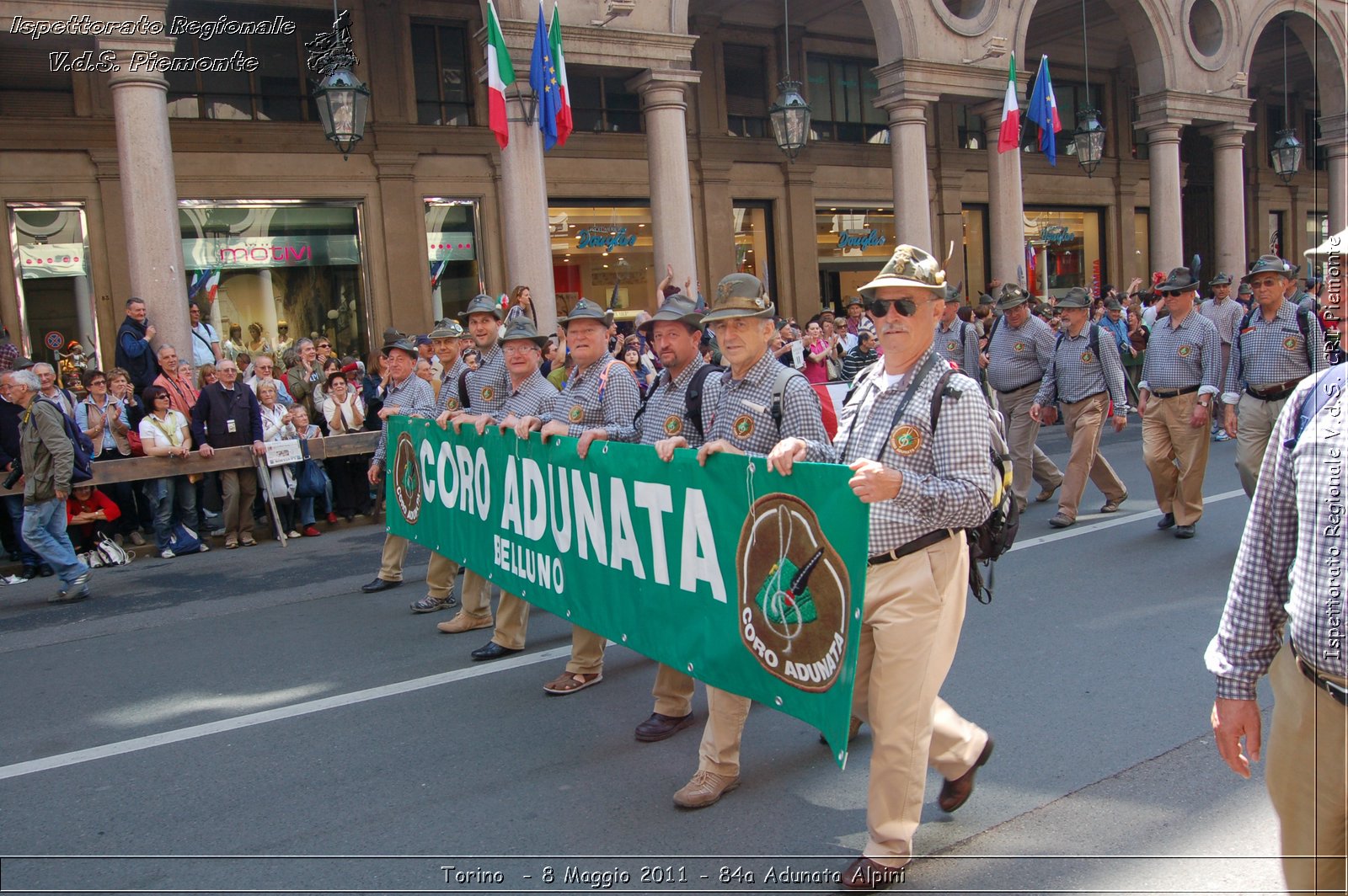 Torino  - 8 Maggio 2011 - 84a Adunata Nazionale Alpini -  Croce Rossa Italiana - Ispettorato Regionale Volontari del Soccorso Piemonte