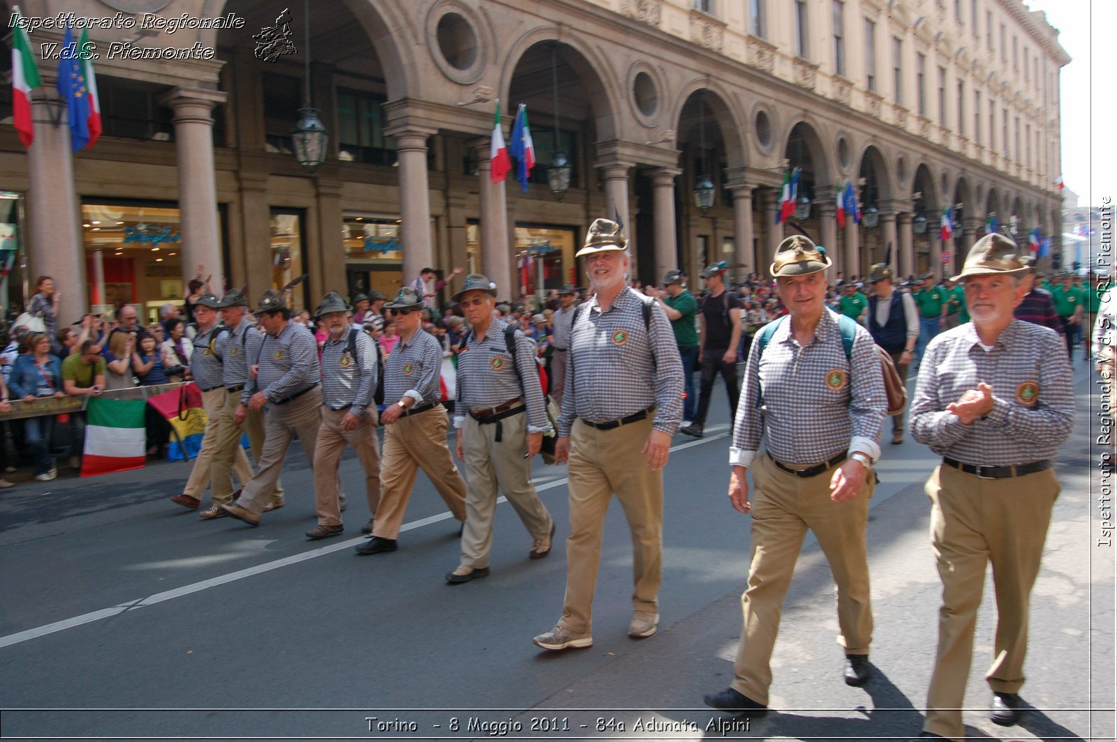 Torino  - 8 Maggio 2011 - 84a Adunata Nazionale Alpini -  Croce Rossa Italiana - Ispettorato Regionale Volontari del Soccorso Piemonte