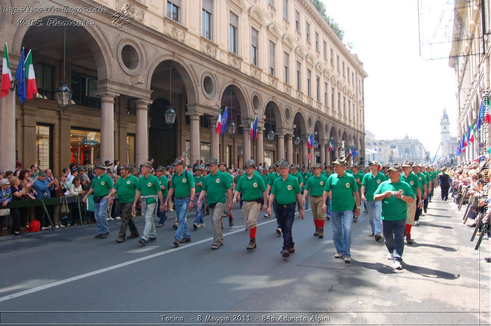 Torino  - 8 Maggio 2011 - 84a Adunata Nazionale Alpini -  Croce Rossa Italiana - Ispettorato Regionale Volontari del Soccorso Piemonte