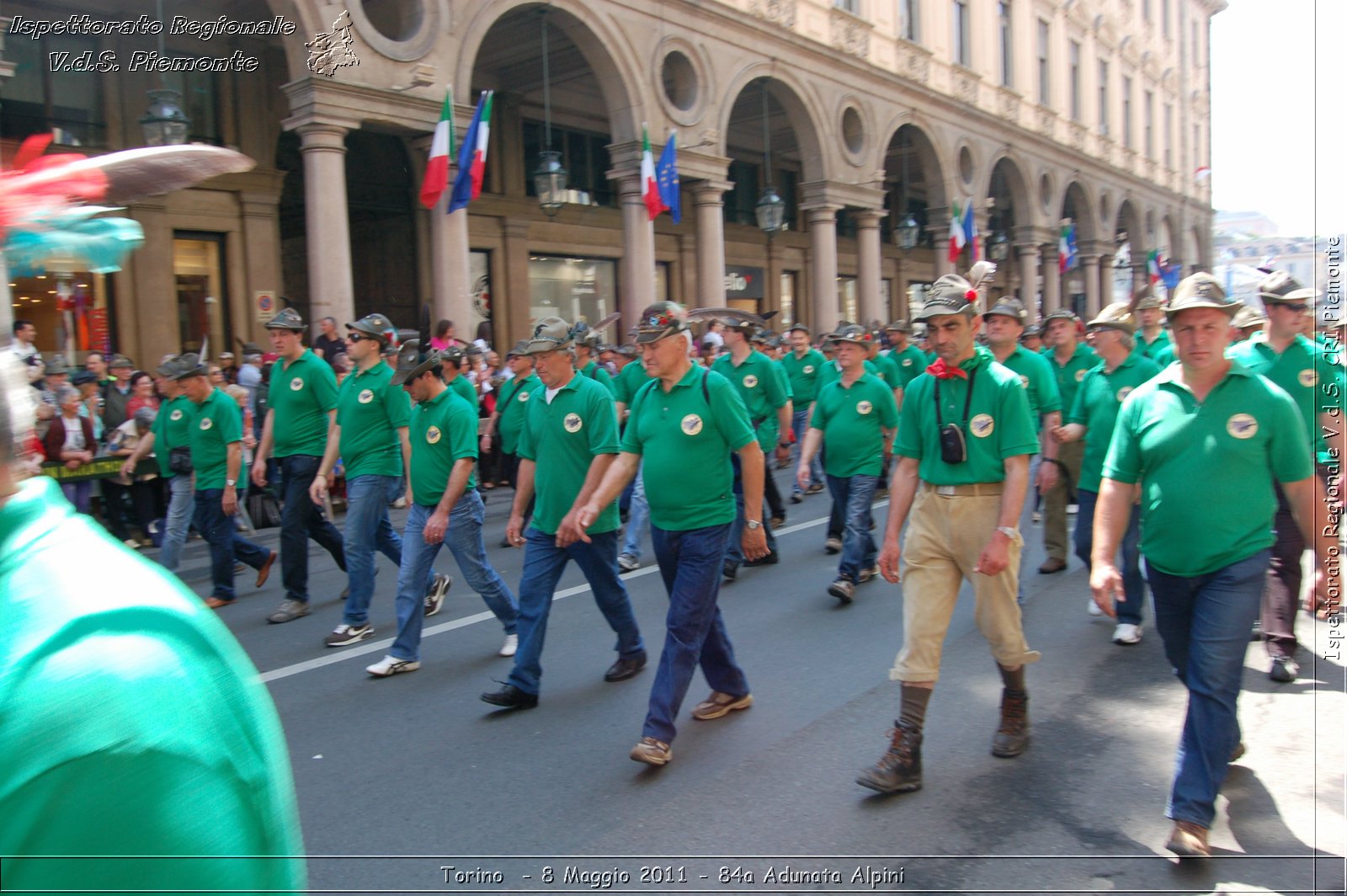 Torino  - 8 Maggio 2011 - 84a Adunata Nazionale Alpini -  Croce Rossa Italiana - Ispettorato Regionale Volontari del Soccorso Piemonte