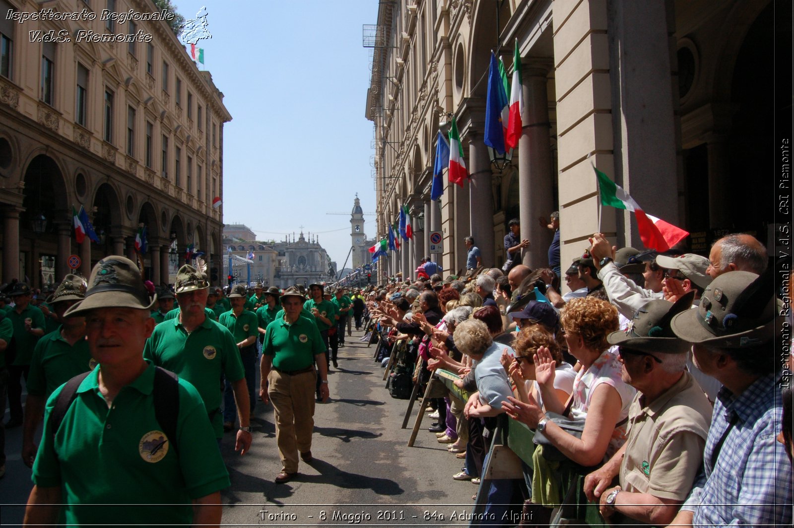 Torino  - 8 Maggio 2011 - 84a Adunata Nazionale Alpini -  Croce Rossa Italiana - Ispettorato Regionale Volontari del Soccorso Piemonte