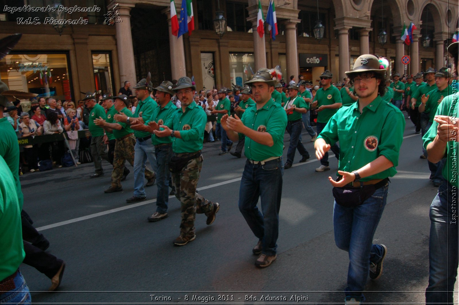 Torino  - 8 Maggio 2011 - 84a Adunata Nazionale Alpini -  Croce Rossa Italiana - Ispettorato Regionale Volontari del Soccorso Piemonte