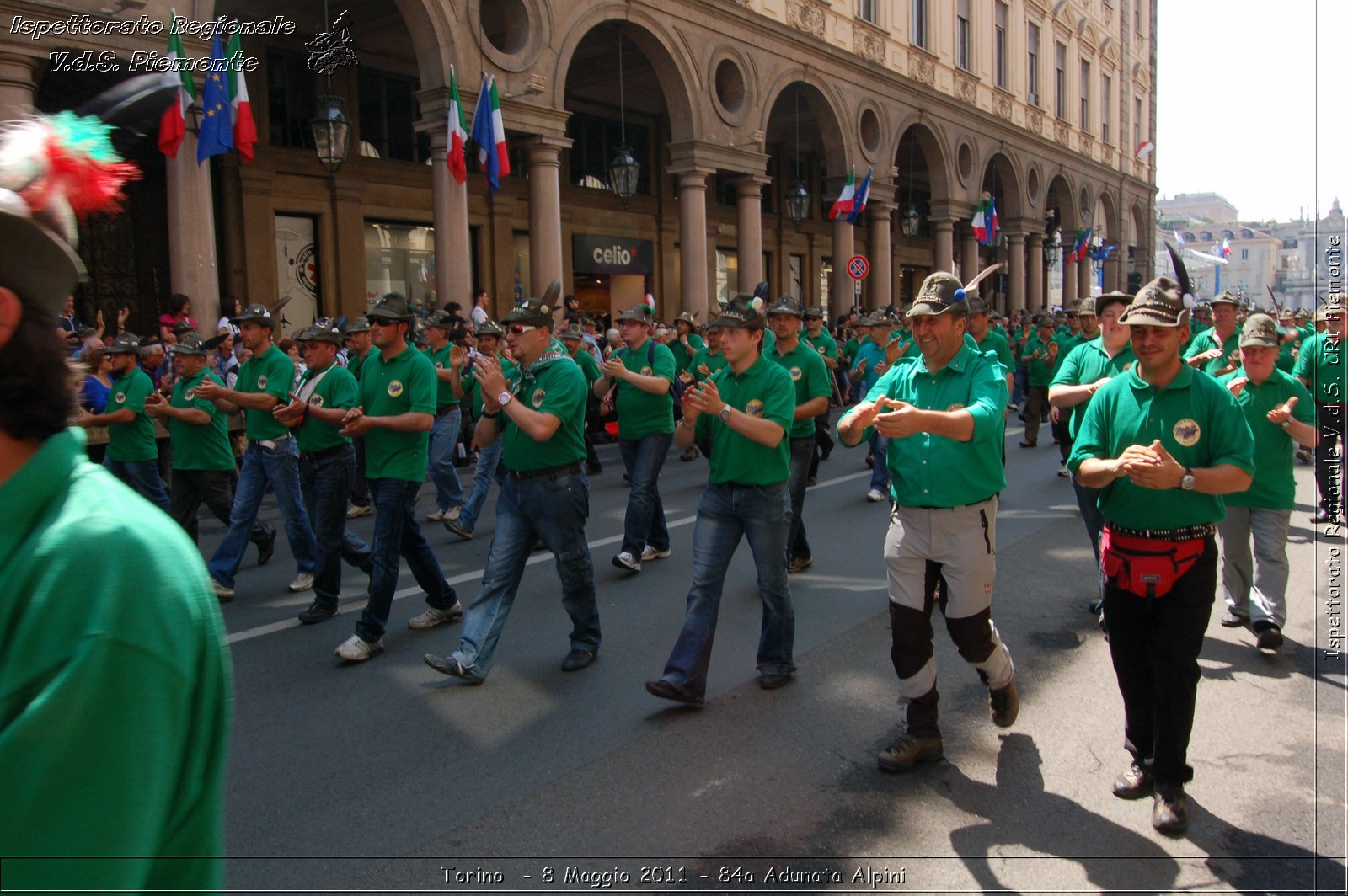 Torino  - 8 Maggio 2011 - 84a Adunata Nazionale Alpini -  Croce Rossa Italiana - Ispettorato Regionale Volontari del Soccorso Piemonte