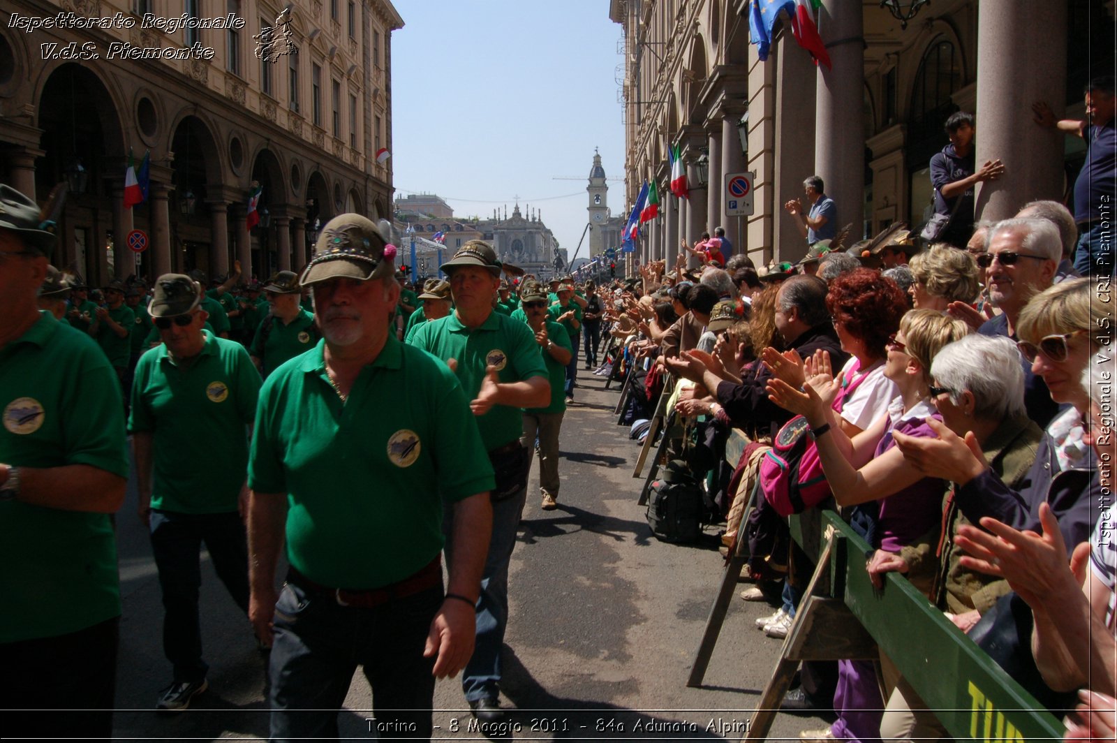 Torino  - 8 Maggio 2011 - 84a Adunata Nazionale Alpini -  Croce Rossa Italiana - Ispettorato Regionale Volontari del Soccorso Piemonte