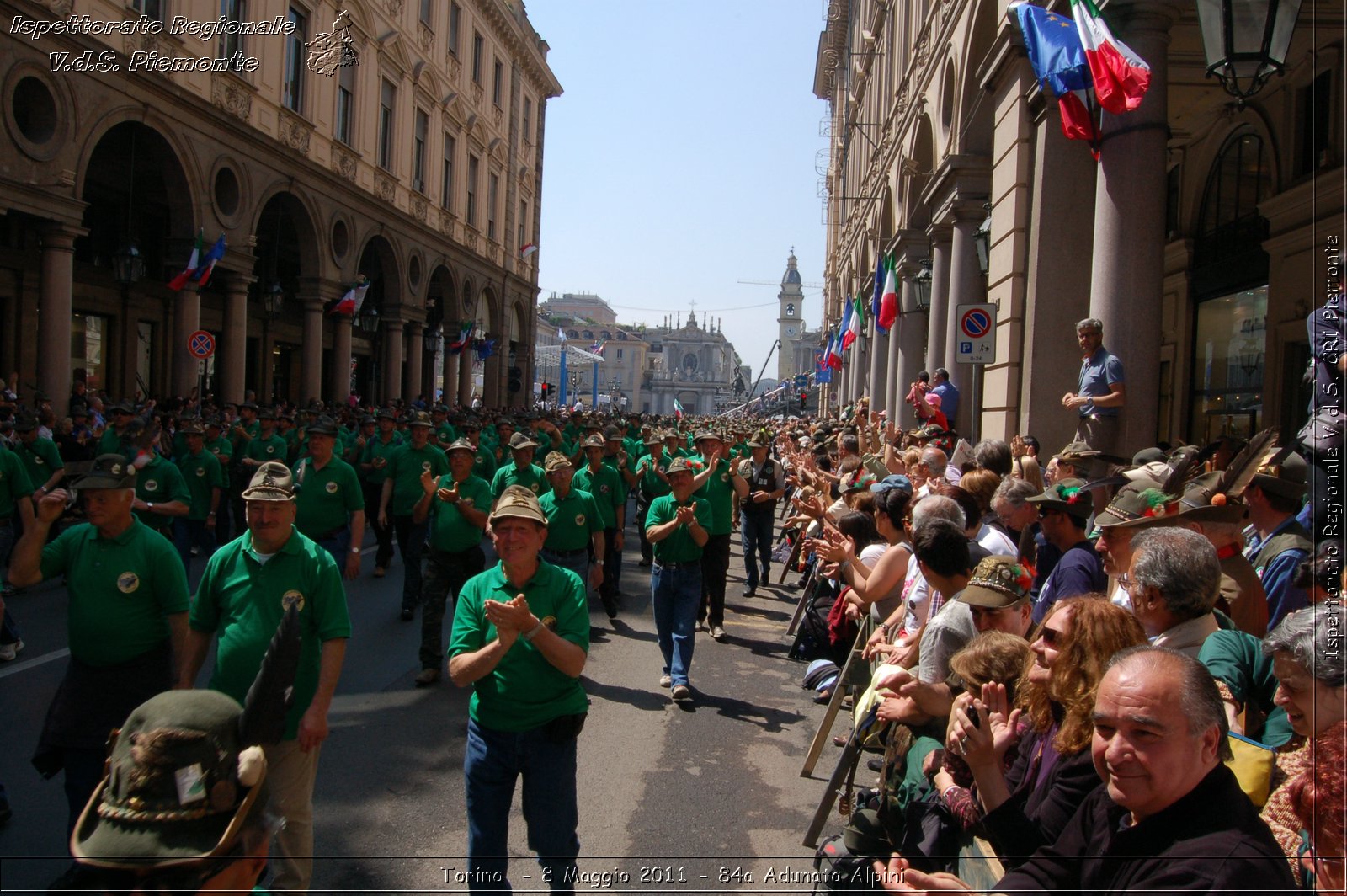 Torino  - 8 Maggio 2011 - 84a Adunata Nazionale Alpini -  Croce Rossa Italiana - Ispettorato Regionale Volontari del Soccorso Piemonte