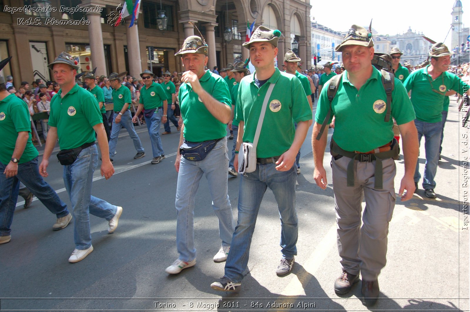 Torino  - 8 Maggio 2011 - 84a Adunata Nazionale Alpini -  Croce Rossa Italiana - Ispettorato Regionale Volontari del Soccorso Piemonte