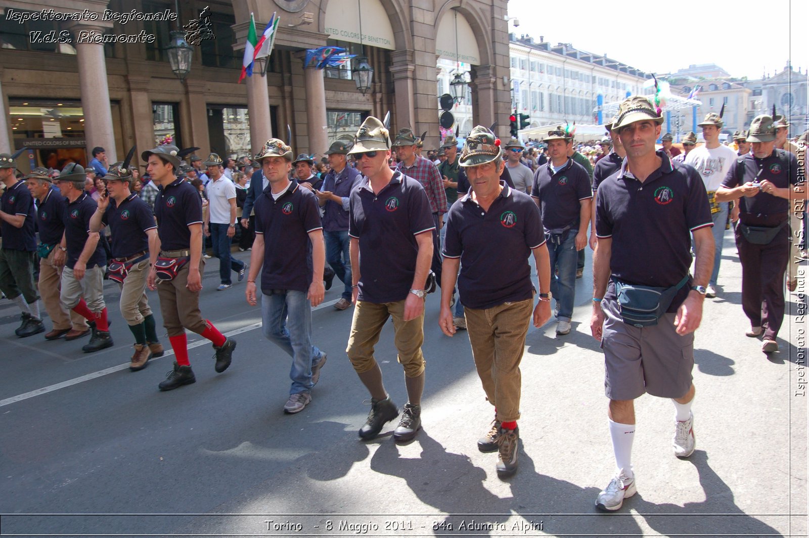 Torino  - 8 Maggio 2011 - 84a Adunata Nazionale Alpini -  Croce Rossa Italiana - Ispettorato Regionale Volontari del Soccorso Piemonte