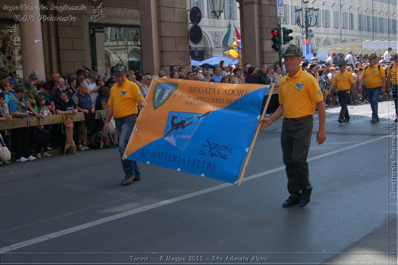 Torino  - 8 Maggio 2011 - 84a Adunata Nazionale Alpini -  Croce Rossa Italiana - Ispettorato Regionale Volontari del Soccorso Piemonte