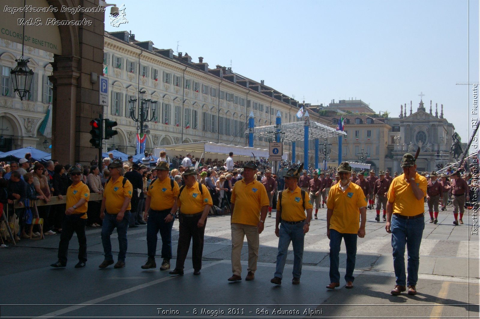 Torino  - 8 Maggio 2011 - 84a Adunata Nazionale Alpini -  Croce Rossa Italiana - Ispettorato Regionale Volontari del Soccorso Piemonte