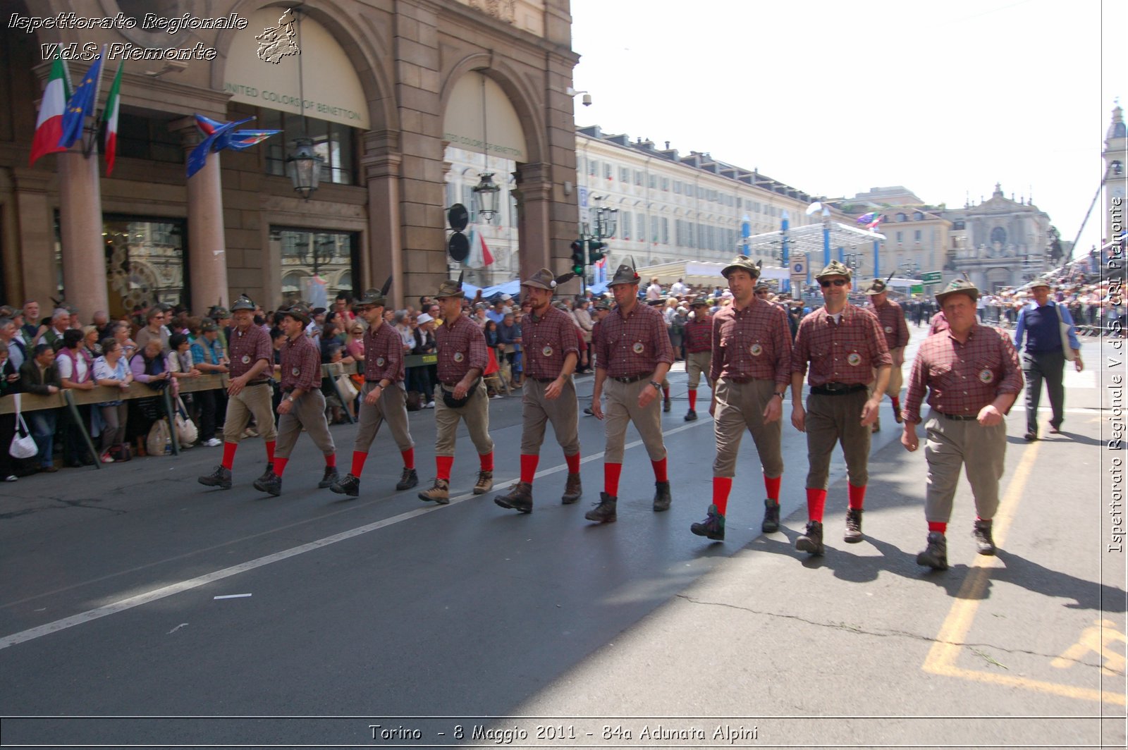 Torino  - 8 Maggio 2011 - 84a Adunata Nazionale Alpini -  Croce Rossa Italiana - Ispettorato Regionale Volontari del Soccorso Piemonte