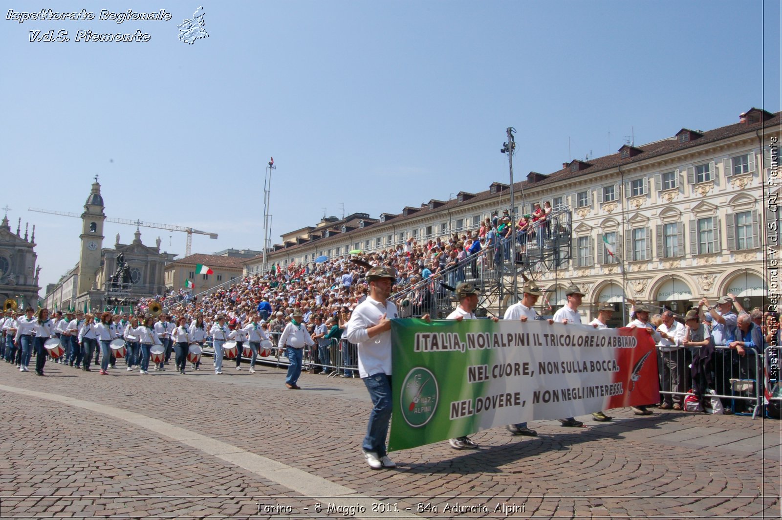 Torino  - 8 Maggio 2011 - 84a Adunata Nazionale Alpini -  Croce Rossa Italiana - Ispettorato Regionale Volontari del Soccorso Piemonte