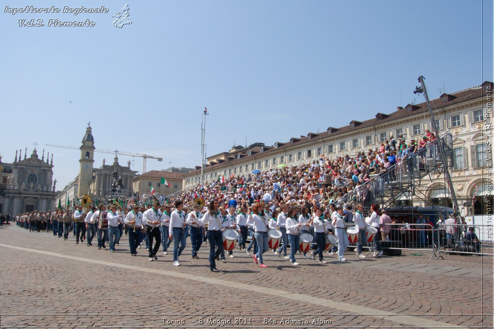 Torino  - 8 Maggio 2011 - 84a Adunata Nazionale Alpini -  Croce Rossa Italiana - Ispettorato Regionale Volontari del Soccorso Piemonte