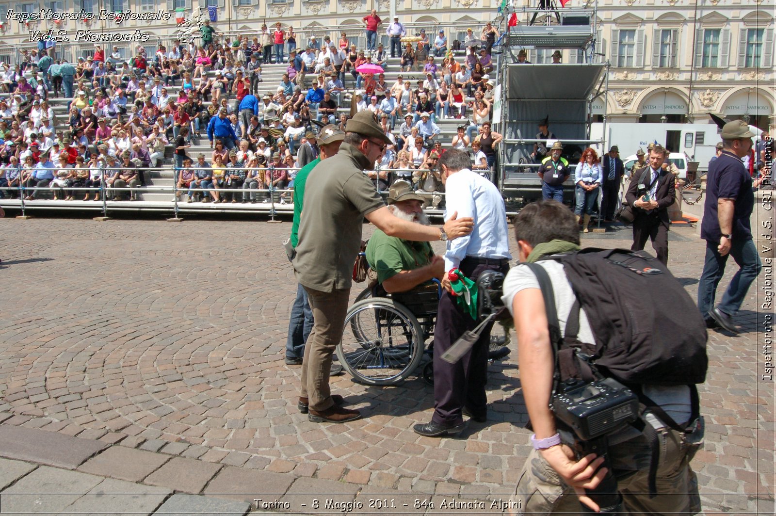 Torino  - 8 Maggio 2011 - 84a Adunata Nazionale Alpini -  Croce Rossa Italiana - Ispettorato Regionale Volontari del Soccorso Piemonte