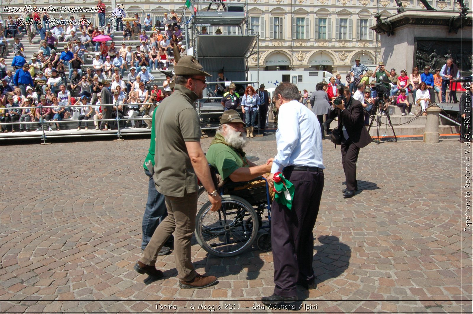 Torino  - 8 Maggio 2011 - 84a Adunata Nazionale Alpini -  Croce Rossa Italiana - Ispettorato Regionale Volontari del Soccorso Piemonte