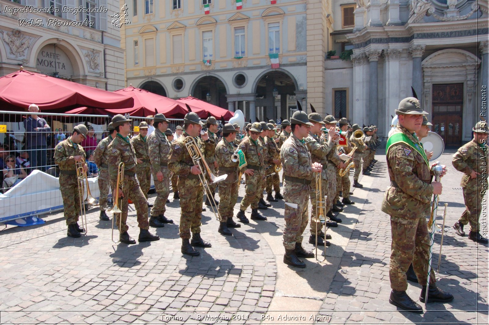 Torino  - 8 Maggio 2011 - 84a Adunata Nazionale Alpini -  Croce Rossa Italiana - Ispettorato Regionale Volontari del Soccorso Piemonte
