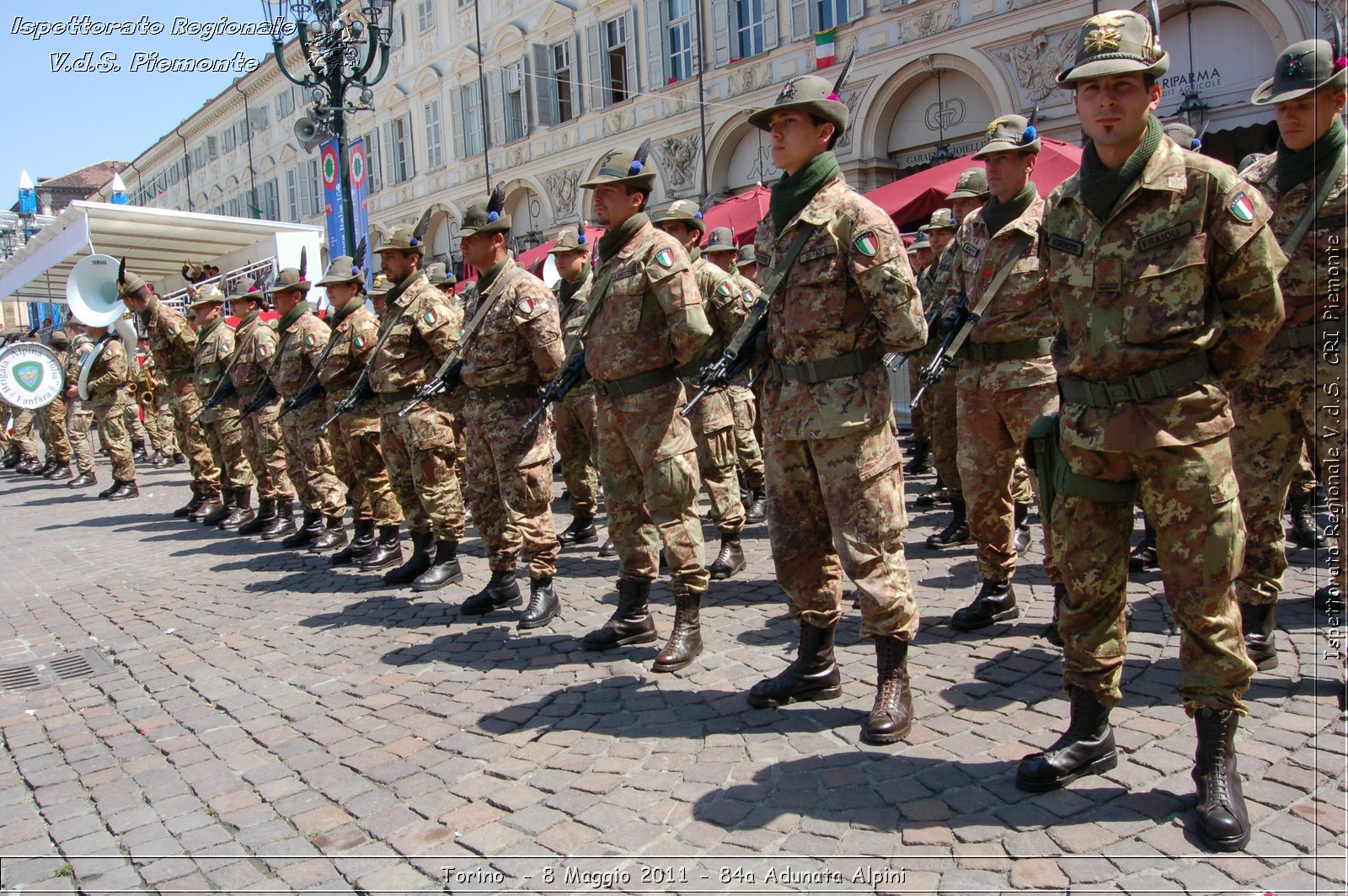 Torino  - 8 Maggio 2011 - 84a Adunata Nazionale Alpini -  Croce Rossa Italiana - Ispettorato Regionale Volontari del Soccorso Piemonte