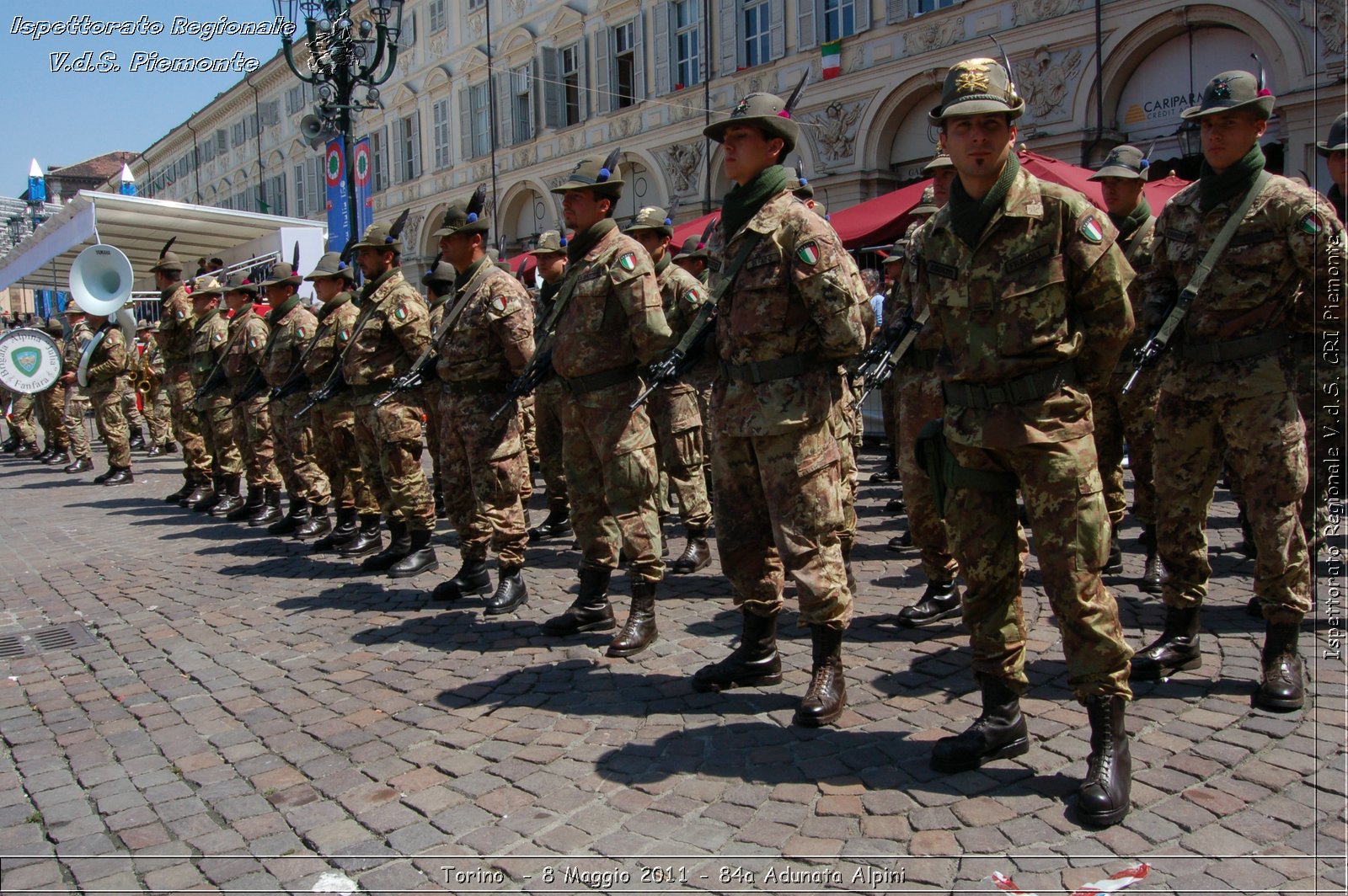 Torino  - 8 Maggio 2011 - 84a Adunata Nazionale Alpini -  Croce Rossa Italiana - Ispettorato Regionale Volontari del Soccorso Piemonte