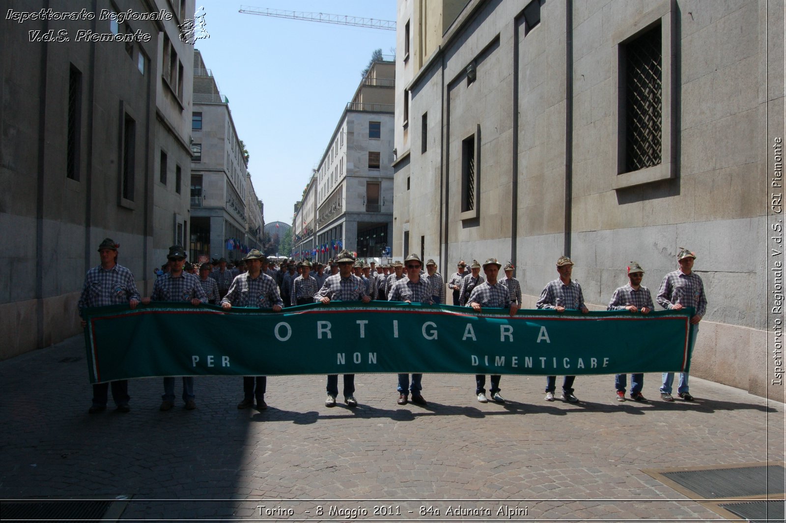 Torino  - 8 Maggio 2011 - 84a Adunata Nazionale Alpini -  Croce Rossa Italiana - Ispettorato Regionale Volontari del Soccorso Piemonte