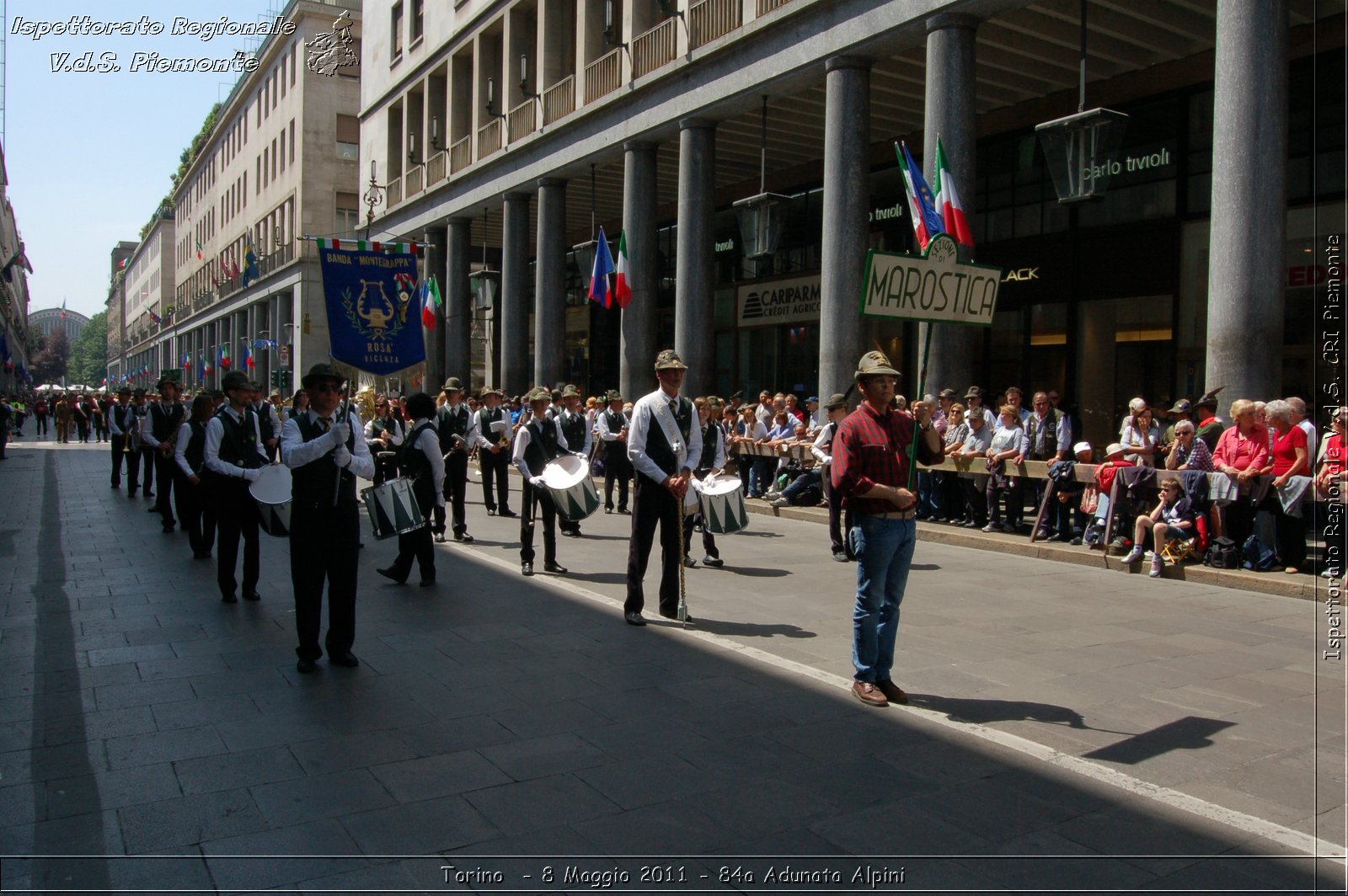Torino  - 8 Maggio 2011 - 84a Adunata Nazionale Alpini -  Croce Rossa Italiana - Ispettorato Regionale Volontari del Soccorso Piemonte