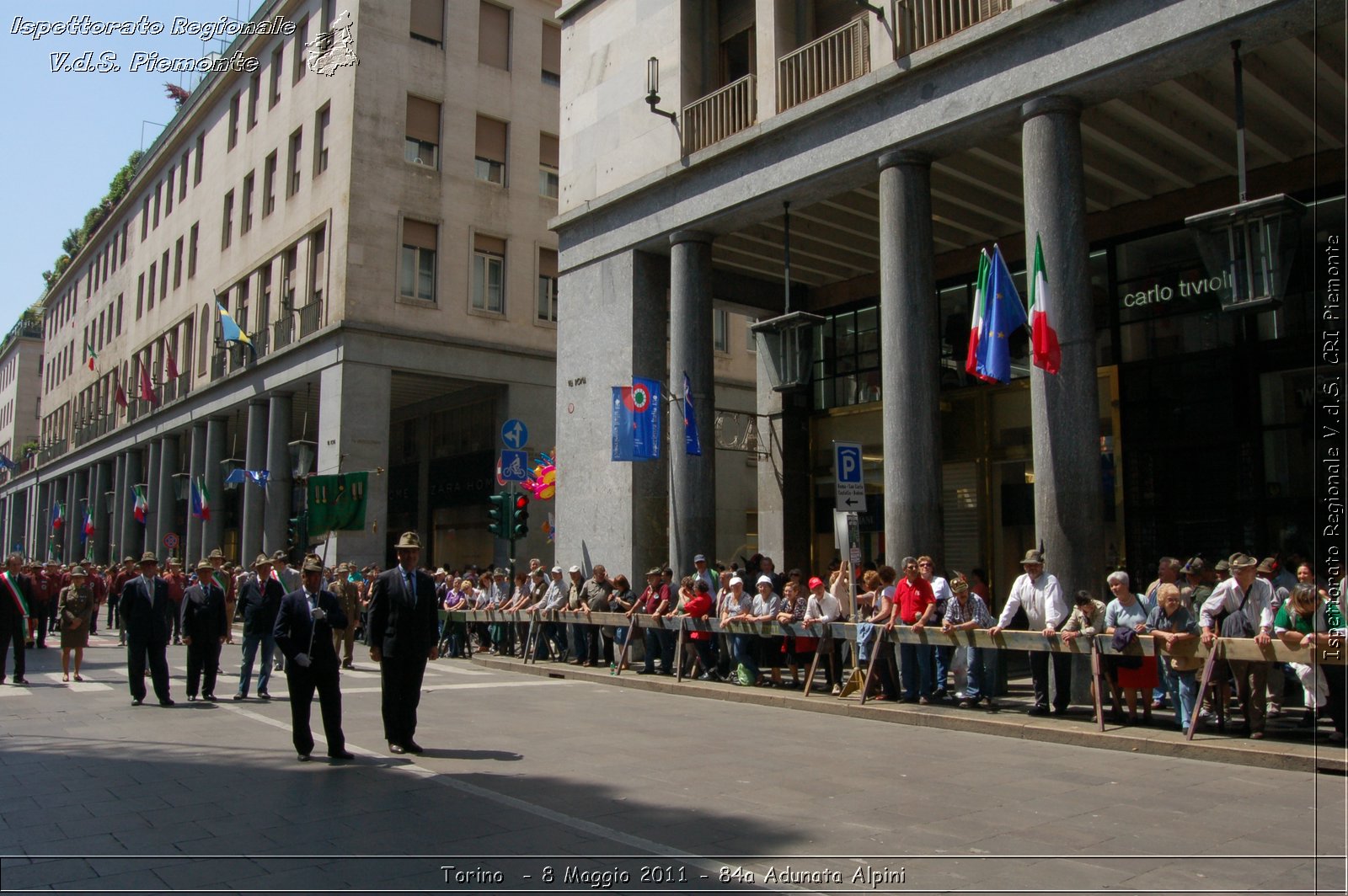 Torino  - 8 Maggio 2011 - 84a Adunata Nazionale Alpini -  Croce Rossa Italiana - Ispettorato Regionale Volontari del Soccorso Piemonte