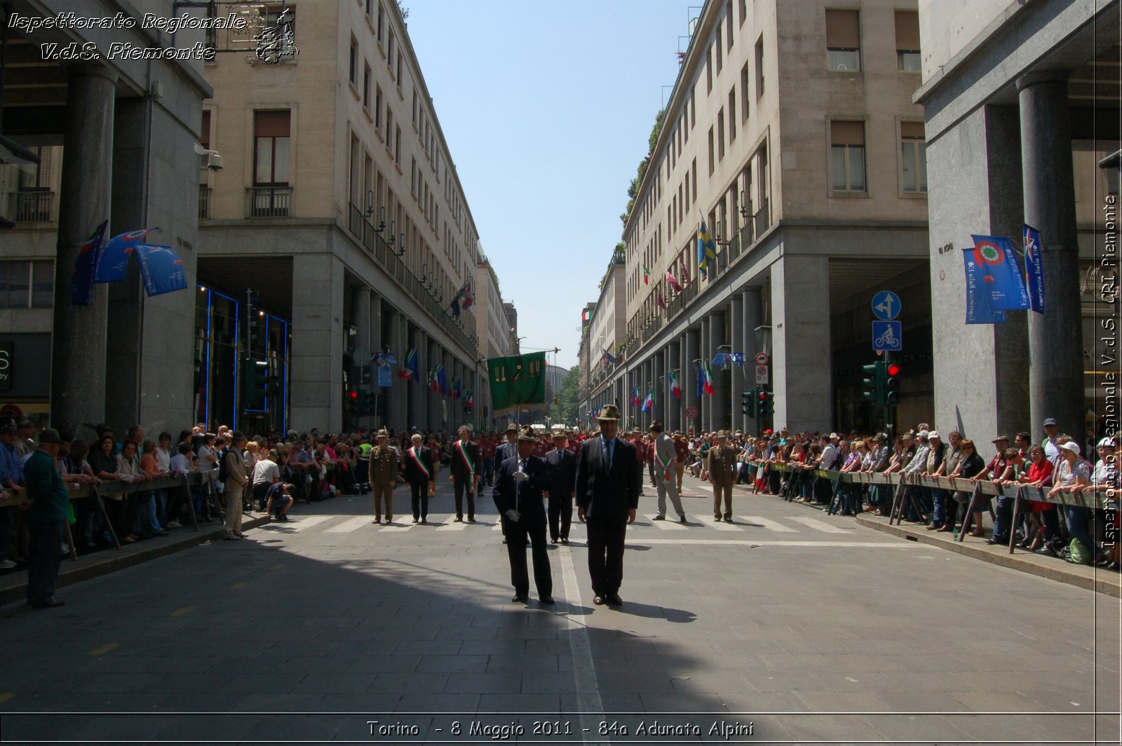 Torino  - 8 Maggio 2011 - 84a Adunata Nazionale Alpini -  Croce Rossa Italiana - Ispettorato Regionale Volontari del Soccorso Piemonte