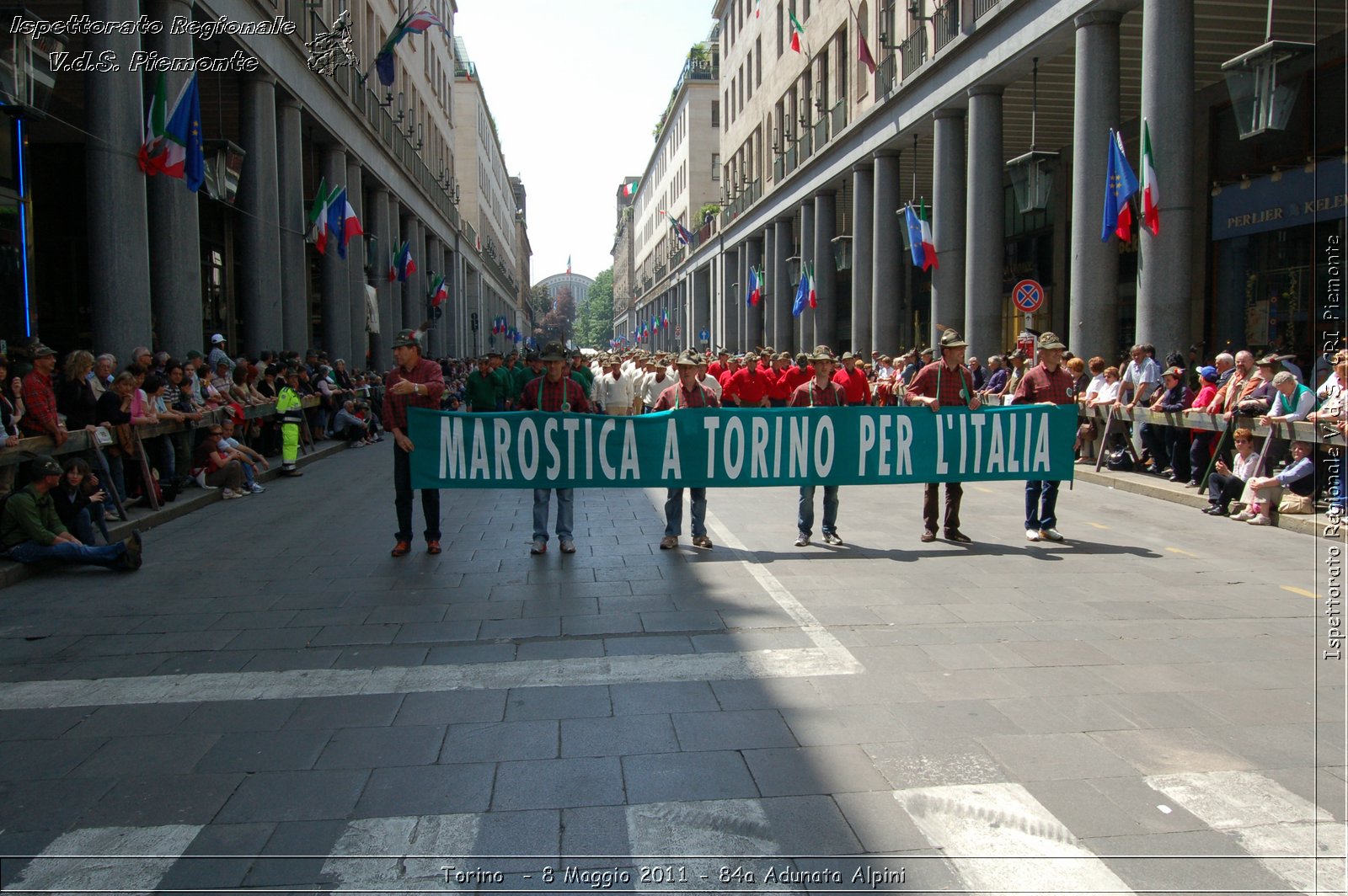 Torino  - 8 Maggio 2011 - 84a Adunata Nazionale Alpini -  Croce Rossa Italiana - Ispettorato Regionale Volontari del Soccorso Piemonte