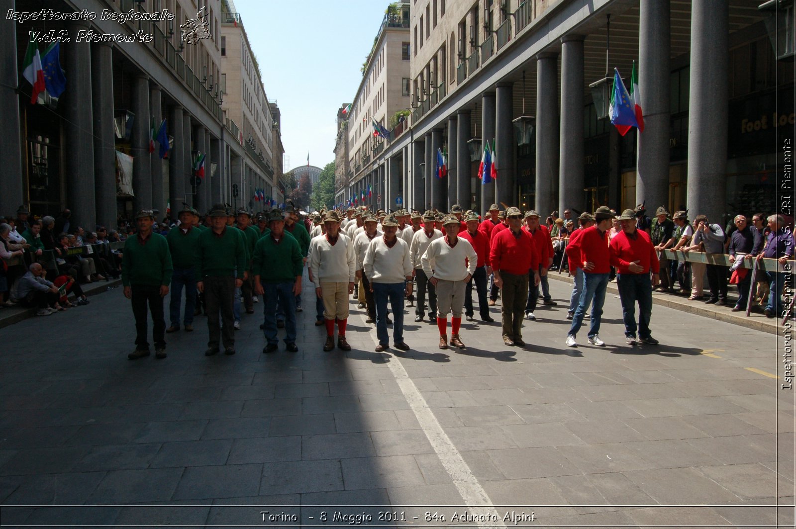 Torino  - 8 Maggio 2011 - 84a Adunata Nazionale Alpini -  Croce Rossa Italiana - Ispettorato Regionale Volontari del Soccorso Piemonte
