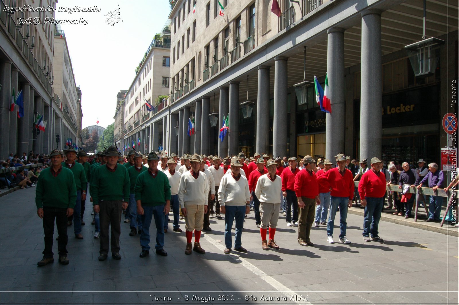 Torino  - 8 Maggio 2011 - 84a Adunata Nazionale Alpini -  Croce Rossa Italiana - Ispettorato Regionale Volontari del Soccorso Piemonte