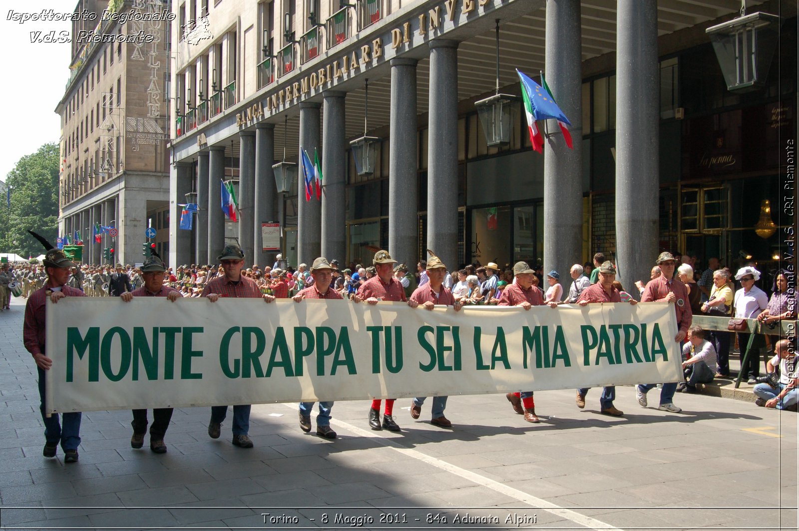 Torino  - 8 Maggio 2011 - 84a Adunata Nazionale Alpini -  Croce Rossa Italiana - Ispettorato Regionale Volontari del Soccorso Piemonte