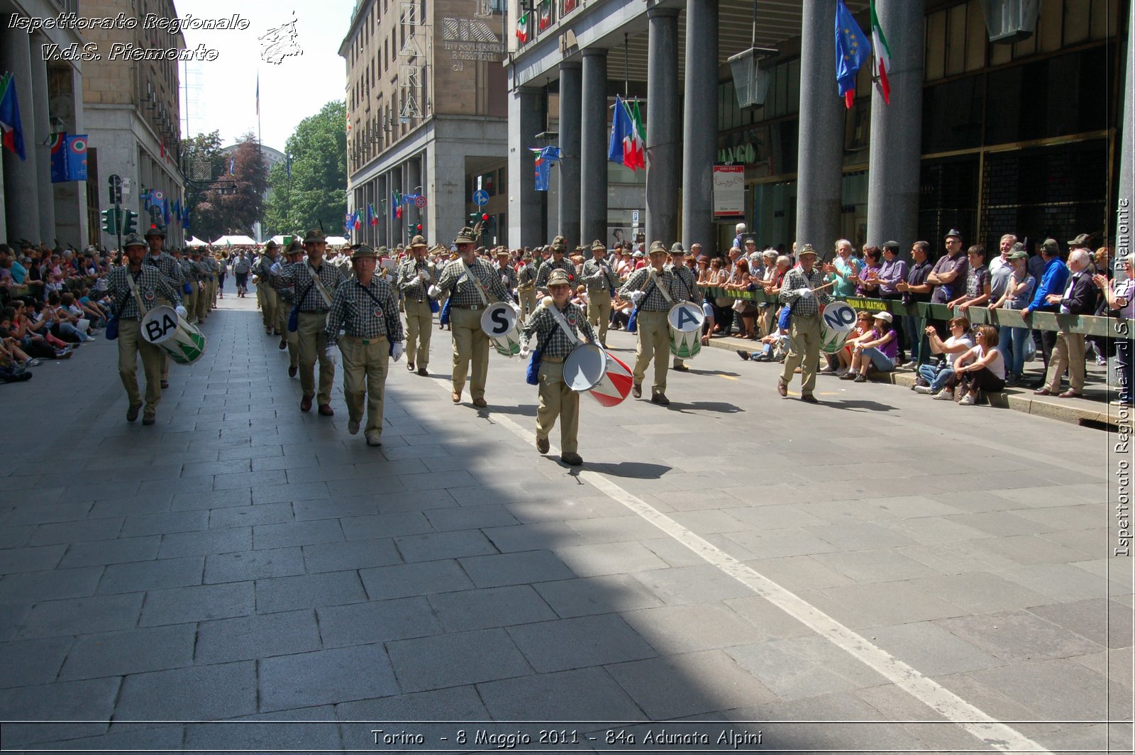 Torino  - 8 Maggio 2011 - 84a Adunata Nazionale Alpini -  Croce Rossa Italiana - Ispettorato Regionale Volontari del Soccorso Piemonte