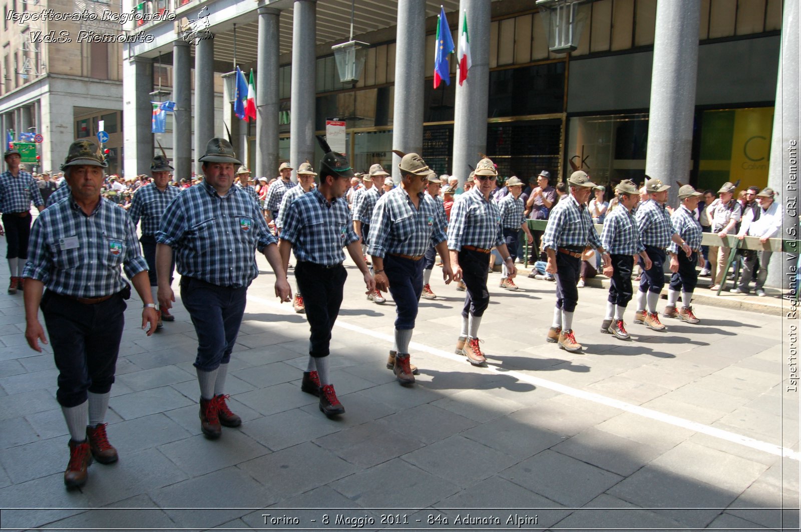 Torino  - 8 Maggio 2011 - 84a Adunata Nazionale Alpini -  Croce Rossa Italiana - Ispettorato Regionale Volontari del Soccorso Piemonte
