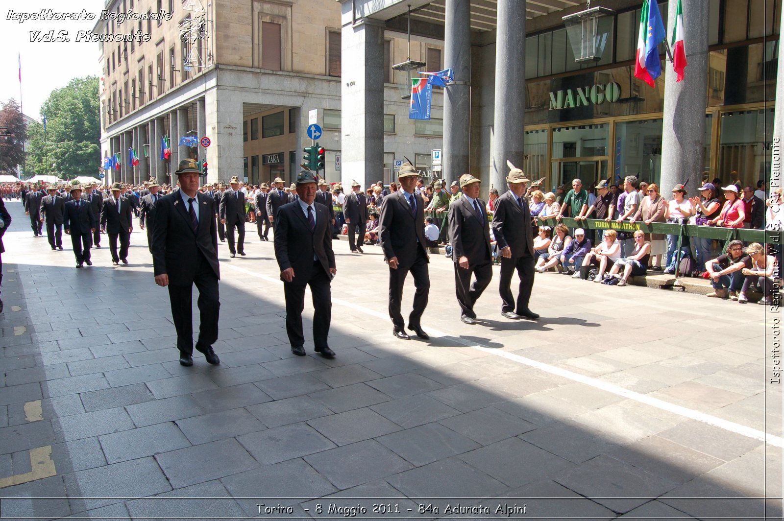 Torino  - 8 Maggio 2011 - 84a Adunata Nazionale Alpini -  Croce Rossa Italiana - Ispettorato Regionale Volontari del Soccorso Piemonte