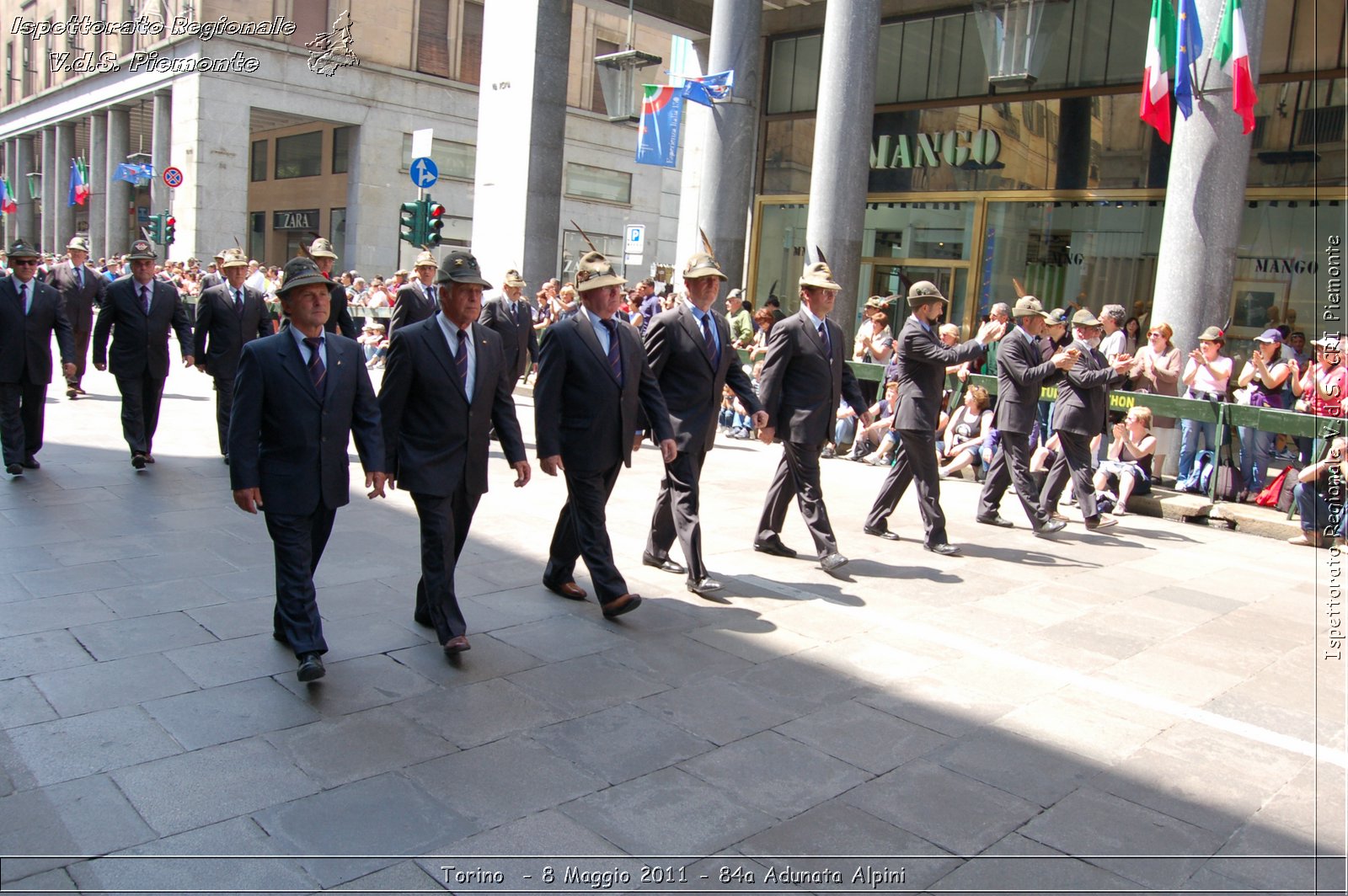 Torino  - 8 Maggio 2011 - 84a Adunata Nazionale Alpini -  Croce Rossa Italiana - Ispettorato Regionale Volontari del Soccorso Piemonte