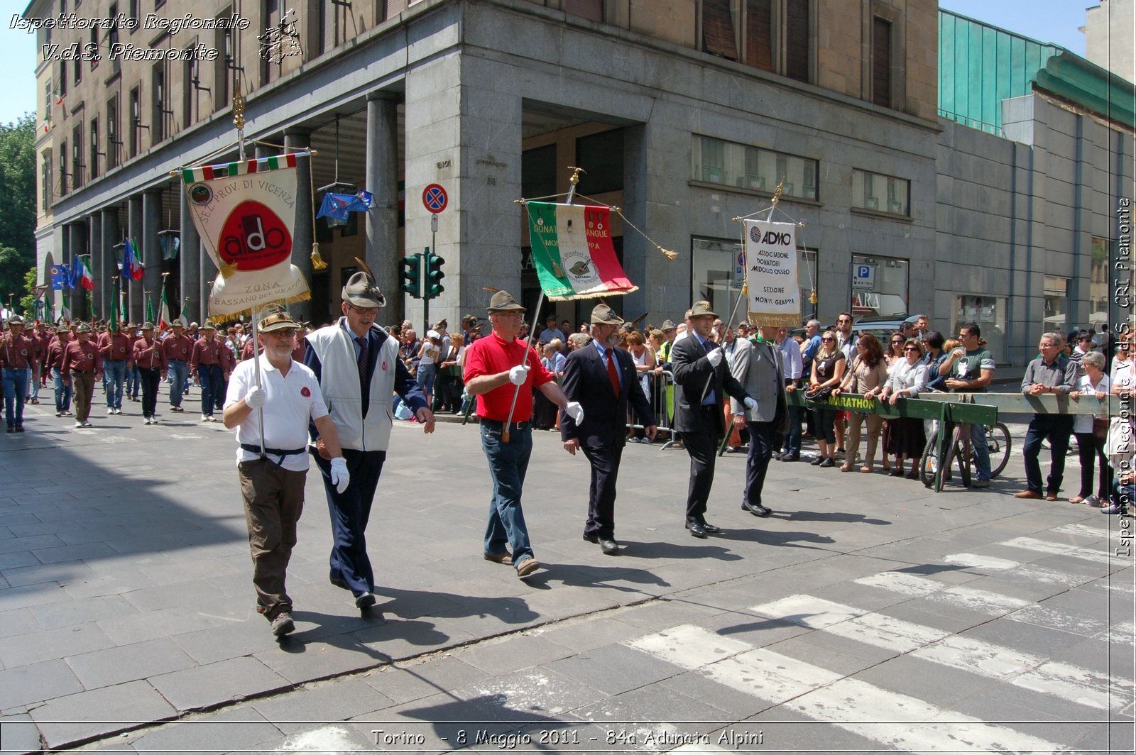 Torino  - 8 Maggio 2011 - 84a Adunata Nazionale Alpini -  Croce Rossa Italiana - Ispettorato Regionale Volontari del Soccorso Piemonte
