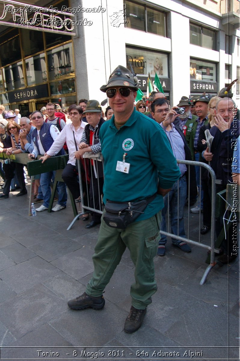 Torino  - 8 Maggio 2011 - 84a Adunata Nazionale Alpini -  Croce Rossa Italiana - Ispettorato Regionale Volontari del Soccorso Piemonte